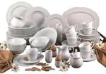Creatable Kombiservice Arianne, Wei&szlig;, Keramik, 60-teilig, 200 ml,200 ml,400 ml,