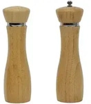 Kesper Salzm&uuml;hle, Beige, Holzwerkstoff, Rund, 6x22x6 cm, Tischkultur & Servieren,