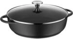 WMF Pfanne, Schwarz, Metall, 7.5 cm, Kochen, Pfannen, Bratpfannen
