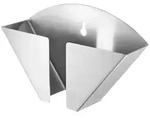 Zack Kaffeefilterhalter Nuno, Edelstahl, Metall, 18.5x11x4.8 cm, zum H&auml;ngen, Kaffee