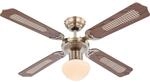 Deckenventilator Aston, Metall, Glas, 41.5 cm, Freizeit, Heizen & K&uuml;hlen,