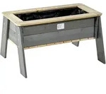 Exit Toys Hochbeet, Grau, Holz, Kiefer, 68x50x94 cm, EN 71, FSC Mix, Gartenm&ouml;bel,