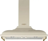 SMEG DUNSTABZUGSHAUBE Creme 89.5x72.2x52 cm, Energieeffizienzklasse: A (F-A+)