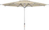 Doppler Sonnenschirm, Natur, Silber, Textil, 350x350 cm, Sonnen- & Sichtschutz,
