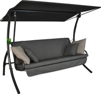 Boxxx HOLLYWOODSCHAUKEL Grau, Dunkelgrau 210x160x145 cm