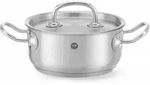 Hendi Topf, Silber, Metall, 30x25x25 cm, Kochen, T&ouml;pfe, Kocht&ouml;pfe