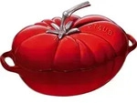 Staub Topf, Rot, Metall, 23x16x35 cm, Kochen, T&ouml;pfe, Kocht&ouml;pfe