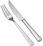 Echtwerk Steakbesteck, Edelstahl, Metall, 12-teilig, rostfrei, lebensmittelecht,