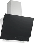 Respekta DUNSTABZUGSHAUBE Schwarz 60x74.3-112.3x35.1 cm, Energieeffizienzklasse: A