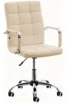 CLP Drehstuhl, Creme, Metall, 54x92x59 cm, Arbeitszimmer, B&uuml;rost&uuml;hle, Drehst&uuml;hle