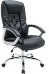CLP Chefsessel, Schwarz, Metall, 66x112x68 cm, Arbeitszimmer, B&uuml;rost&uuml;hle,