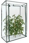 Relaxdays Gew&auml;chshaus, Transparent, Kunststoff, Metall, 100x150x50 cm,