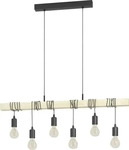 Eglo H&Auml;NGELEUCHTE Braun, Schwarz 10 cm