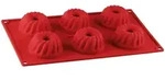 Dr.Oetker Gugelhupfform, Rot, Kunststoff, 30 cm, Backen, Backformen,...