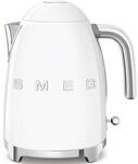 Smeg Wasserkocher, wei&szlig;, Metall, 1,7 L, 22.3x24.8x17.1 cm, automatische Abschaltung,