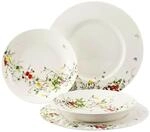 Rosenthal Tafelservice , Mehrfarbig , Keramik , 4-teilig , Floral , Geschirr,