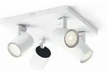 Philips Led-Deckenleuchte Spot Runner, Wei&szlig;, Metall, F, 24x19x24 cm, Lampen &