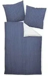 Janine Wendebettw&auml;sche Tango, Blau, Textil, Streifen, 200x220 cm, Textiles Vertrauen