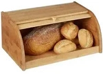 Relaxdays Brotkasten, Hellbraun, Holz, Holzwerkstoff, 40x16.5x27.5 cm,