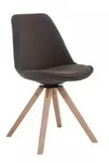 CLP Drehstuhl, Dunkelgrau, Holz, 48x84x56 cm, Esszimmer, St&uuml;hle,...