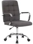 CLP Drehstuhl, Dunkelgrau, Metall, 58x92x65 cm, Arbeitszimmer, B&uuml;rost&uuml;hle,