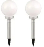 Led, Wei&szlig;, Kunststoff, Rund, 15x42.5x15 cm, Lampen & Leuchten, Au&szlig;enbeleuchtung,