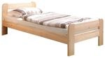 Livetastic Bett Ticaa 855879 Bert, Kiefer, Holz, Kiefer, massiv, 100x200 cm, in