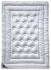 Billerbeck Ganzjahresbett Belair Uno, Weiß, Textil, 200x200 cm, für