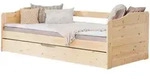 Livetastic Ausziehbett 837349 Melinda, Kiefer, Holz, Kiefer, massiv, H&ouml;he ca. 12 cm,