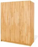Pinolino Babykleiderschrank Pinolino Natura, Buche, Holz, Buche, massiv, 5 F&auml;cher,