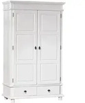 Mid.you Dreht&uuml;renschrank Interlink Danz, Wei&szlig;, Holz, Kiefer, 4 F&auml;cher, 2