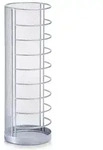 Zeller Schirmst&auml;nder, Silber, Metall, Rund, 14x40.5x14 cm, Garderobe, Schirmst&auml;nder