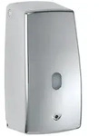 Wenko Seifenspender, Silber, Kunststoff, 11x22x11 cm, Badaccessoires,