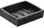 Wenko Seifenschale Slate Rock, Schiefer, Kunststoff, 10.4x2.5x7.7 cm,...