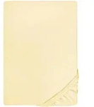 biberna Spannbetttuch, Gelb, Textil, Uni, 200x200 cm, Schlaftextilien, Bettw&auml;sche,
