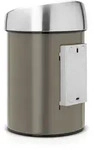 Brabantia Abfalleimer, Silber, Metall, 18.5x29x18.5 cm, K&uuml;chen, K&uuml;chenausstattung,
