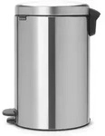 Brabantia Abfalleimer, Silber, Metall, 35.5x52x32.5 cm, K&uuml;chen, K&uuml;chenausstattung,
