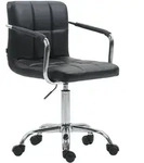 CLP Drehstuhl, Schwarz, Metall, 52x76x44 cm, Arbeitszimmer, B&uuml;rost&uuml;hle, Drehst&uuml;hle