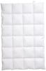 Centa-Star Kassettendecke Harmony, Weiß, Textil, Füllung: Daunen, 155x220 cm,