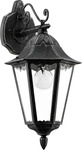 Eglo LED-WANDLEUCHTE Klar, Schwarz, Silber 20 cm