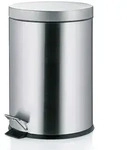 Kela Kosmetikeimer Monaco, Edelstahl, Kunststoff, 3 L, 17x26 cm, Badaccessoires,