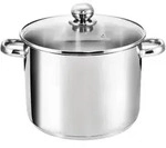 Kopf Kochtopf, Edelstahl, Metall, Rund, w&auml;rmeisolierter Griff, Kochen, T&ouml;pfe,