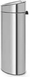 Brabantia Abfalleimer, Silber, Metall, 47.5x76x32.5 cm, K&uuml;chen, K&uuml;chenausstattung,