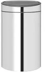 Brabantia Abfalleimer, Silber, Metall, 48.3x76.5x32.8 cm, K&uuml;chen,