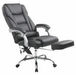 CLP Chefsessel, Schwarz, Metall, 68x118x64 cm, Arbeitszimmer, B&uuml;rost&uuml;hle,