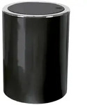 Kleine Wolke Kosmetikeimer Clap, Platin, Kunststoff, 5 L, 24.5 cm, Badaccessoires,