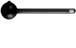 Saucenl&ouml;ffel,, Schwarz, Kunststoff, 27.8 cm, Tischkultur & Servieren,...