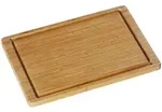 WMF Schneidebrett, Natur, Holz, Bambus, 38x25 cm, Saftrille, K&uuml;chenzubeh&ouml;r,