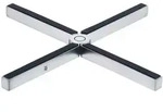 WMF Topfuntersetzer Mister X, Schwarz, Metall, Kunststoff, 19x19 cm, Wohntextilien,