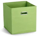 Zeller Present Aufbewahrungsbox, Gr&uuml;n, Textil, 32x32x32 cm, Ordnen & Aufbewahren,